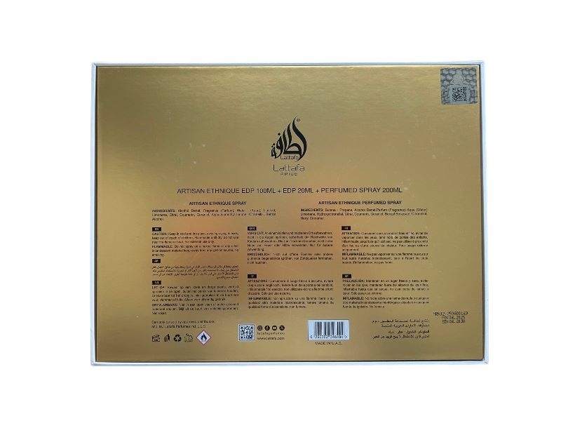 Lattafa Asaam Artisan Ethnique Set de Regalo