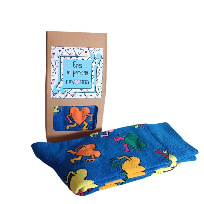 calcetines con mensaje