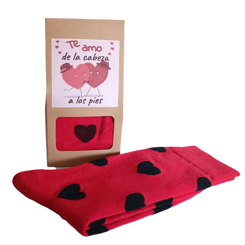calcetines con mensaje