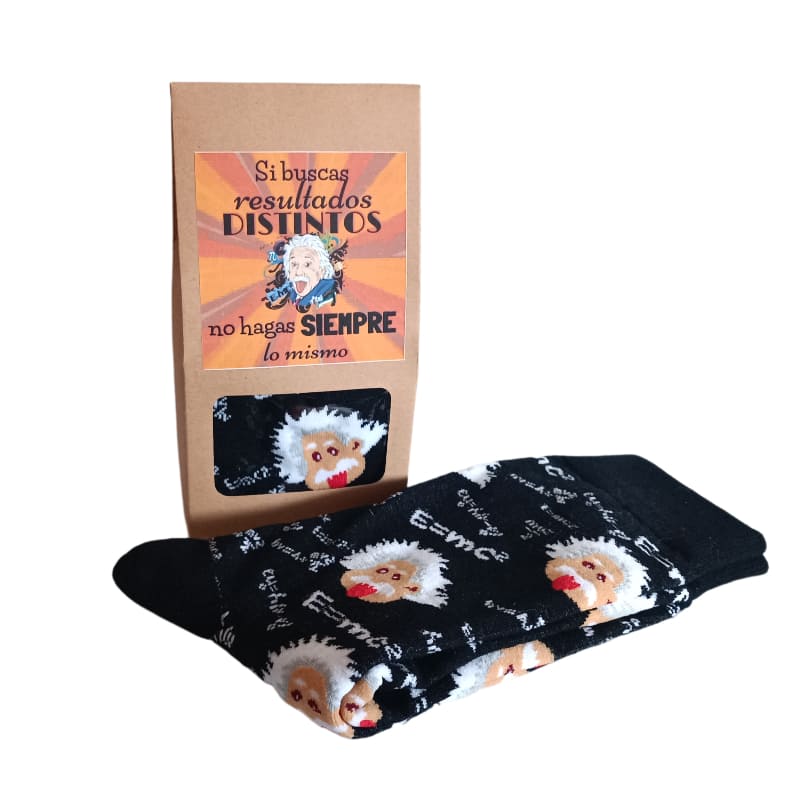 calcetines con mensaje