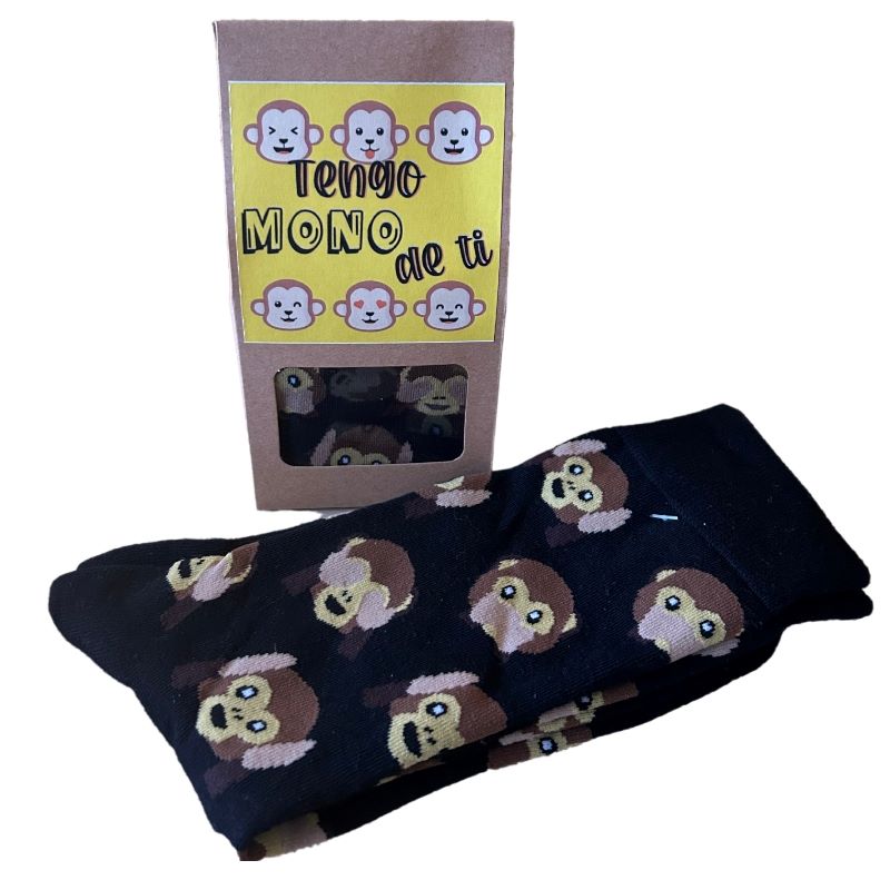 Calcetines "Tengo mono de ti"