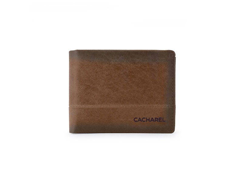 Billetera americana con monedero "Cacharel" Cuero