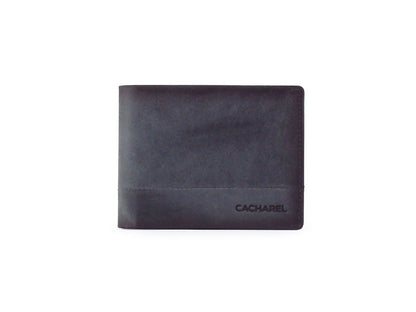 Billetera americana con monedero "Cacharel" Gris