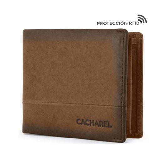 CARTERA-PIEL-CACHAREL CUERO