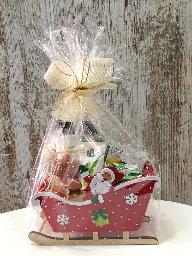 CESTA REGALO NAVIDAD ALOE VERA