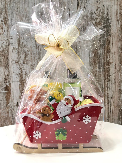 CESTA REGALO NAVIDAD TE VERDE