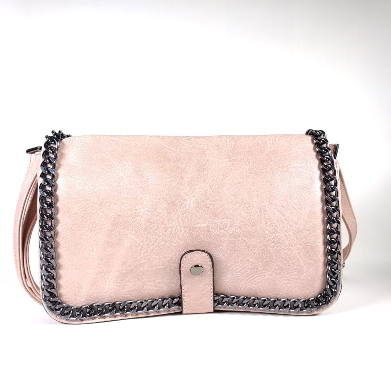 Bolso polipiel detalle cadena