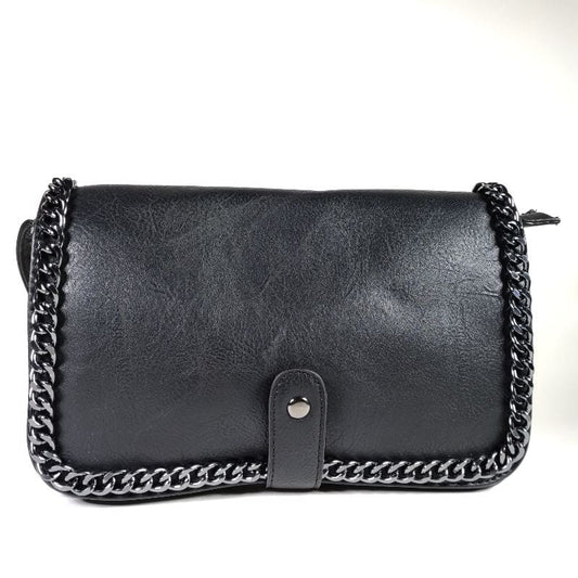 Bolso polipiel detalle cadena