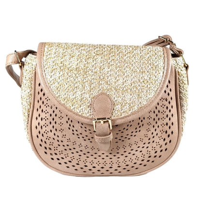 Bolso bandolera calado