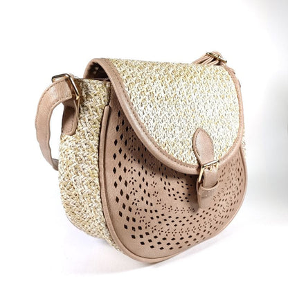 Bolso bandolera calado