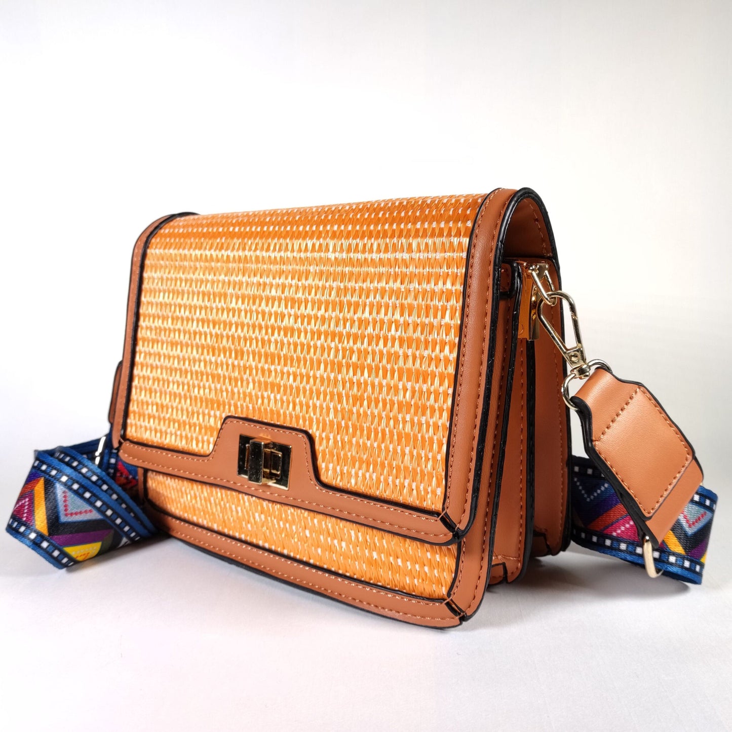 Bolso bandolera textura