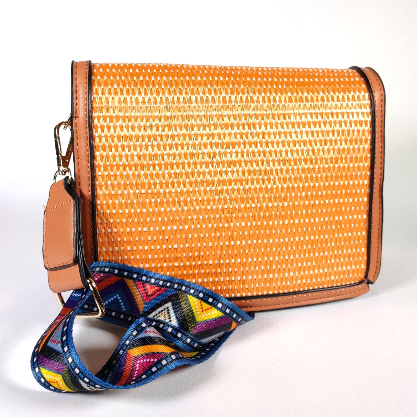 Bolso bandolera textura