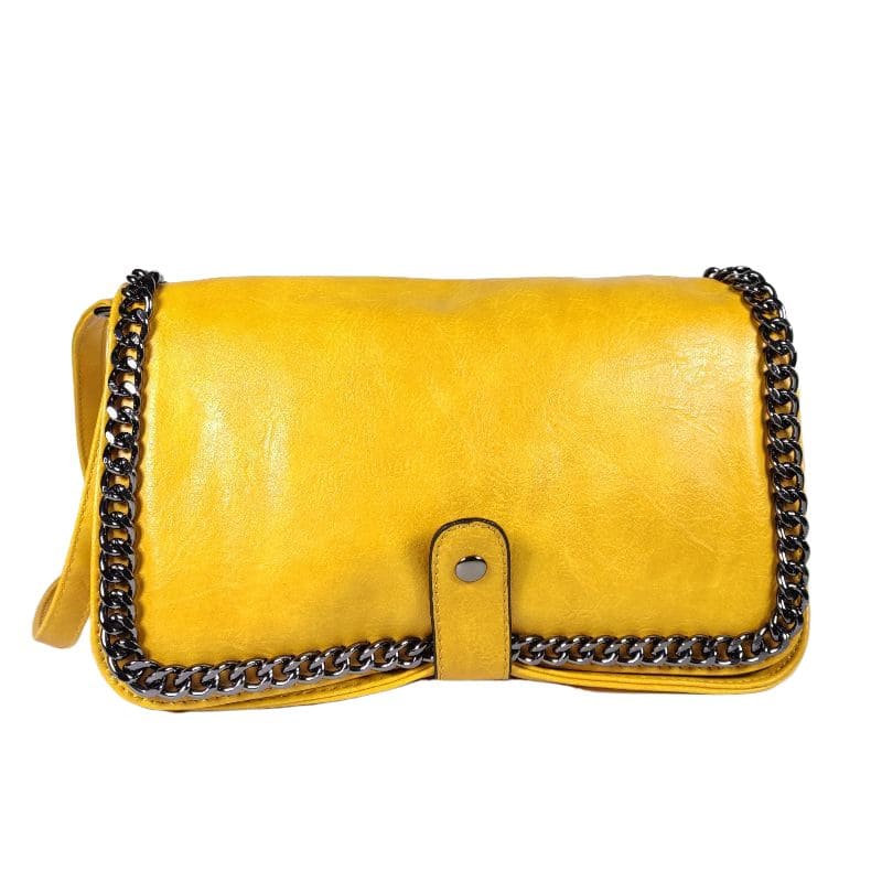 Bolso polipiel detalle cadena