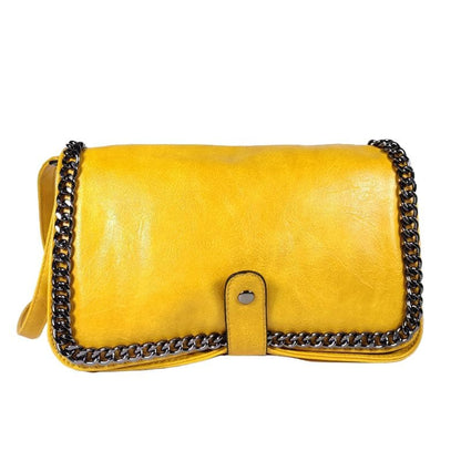Bolso polipiel detalle cadena
