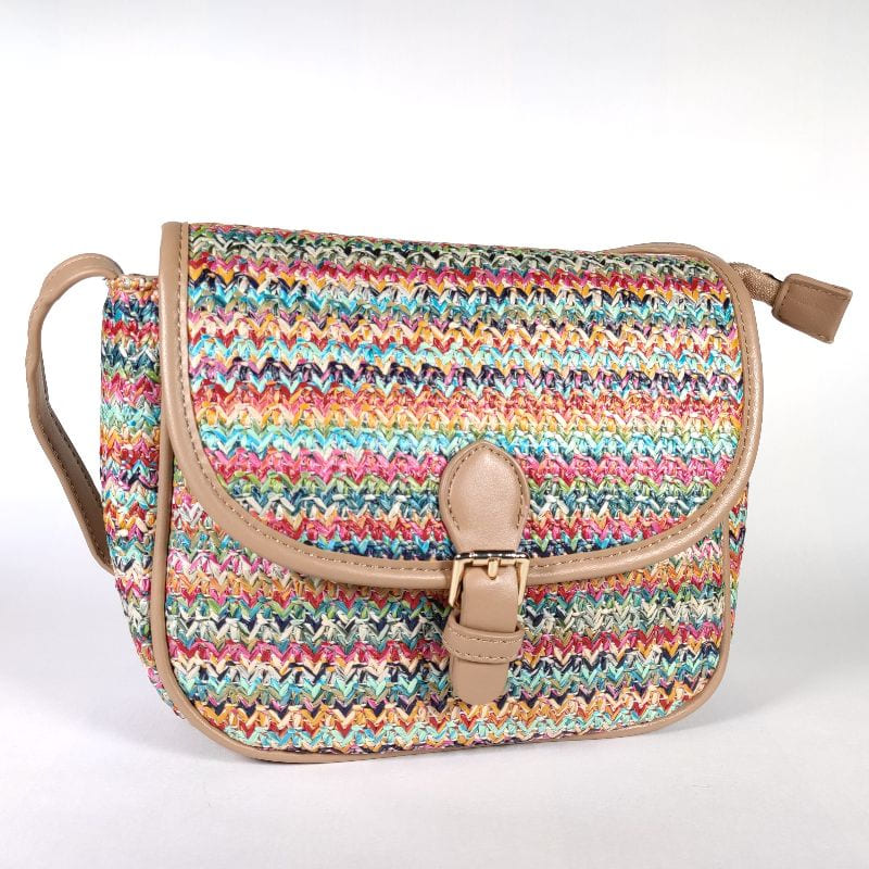 Bolso bandolera multicolor