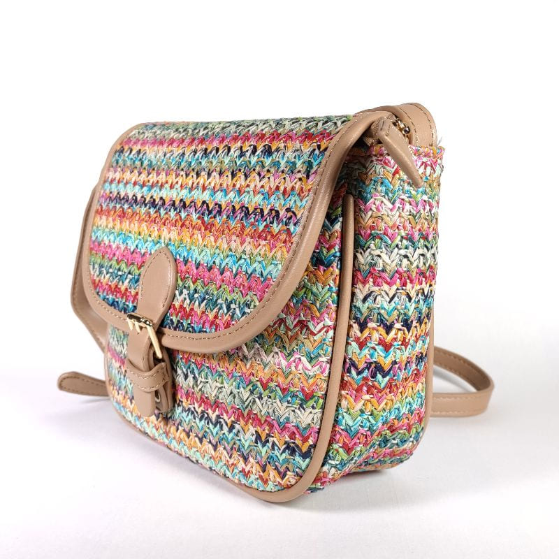 Bolso bandolera multicolor