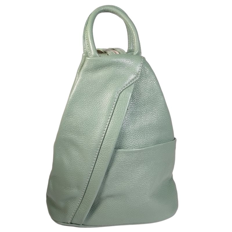 mochila verde mint
