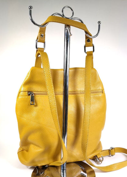 Mochila Anti Robo Mostaza