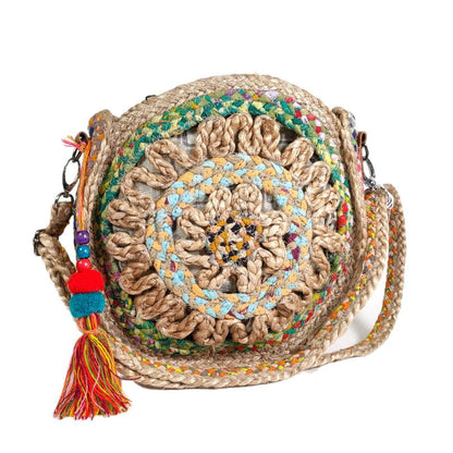 BOLSO YUTE REDONDO MULTICOLOR Mod.2