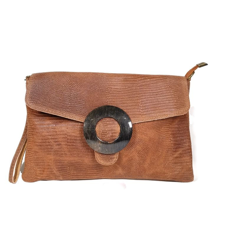 cartera aro camel