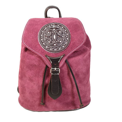 Mochila Piel Morada "Colección Ubrique"