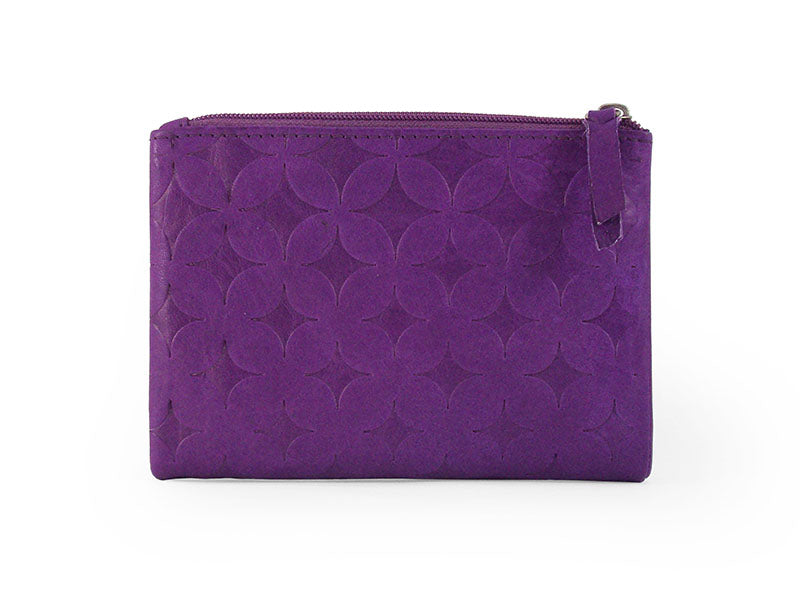 Monedero piel mujer "ACQ PIEL" colección Diamond Morado