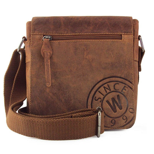 Bolso piel engrasada Wildzone "Colección Camden"