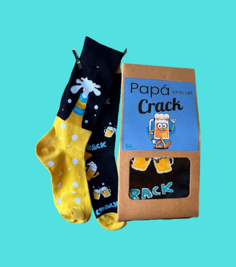 CALCETINES PAPÁ ERES UN CRACK