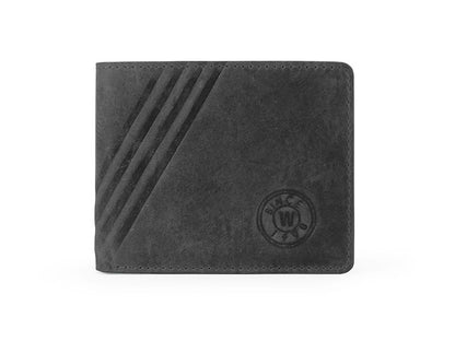 Billetero piel engrasada Wildzone “Colección Metropoli” Negro