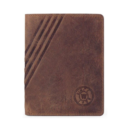 Billetero en piel engrasada "Wildzone" Colección Metropoli
