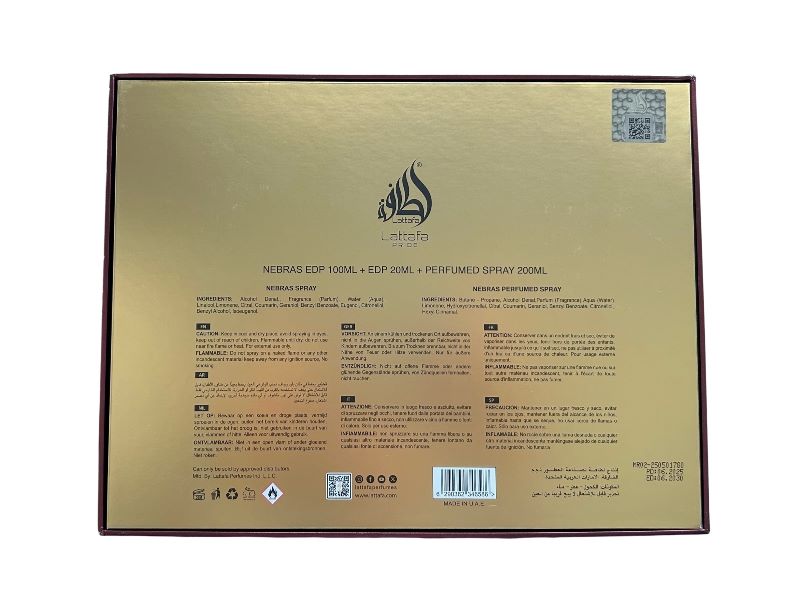 Lattafa Nebras Set de Regalo