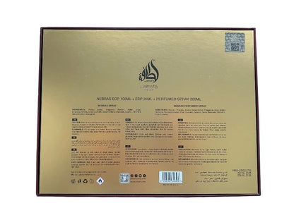 Lattafa Nebras Set de Regalo